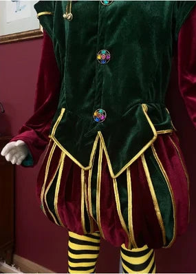 Christmas Elf Costume Traditional - Adult Male