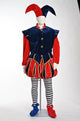 Christmas Blue - Red Elf/Jester Costume - Adult Woman