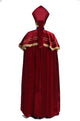 Christmas Burgundy Saint Nicholas Costume - Adult Male