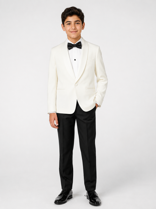 Ivory Tail Tuxedo Set for Boys - (Sizes: 3months to 12 Years)