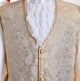 Christmas Gold Santa Claus Costume - Adult Male