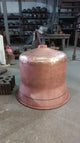 Copper Traditional Orthodox Baptismal Font with Lid - Size 2