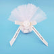 Organza Scallop Circle - Pearl Spray