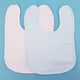 Baby cotton bib - Embroided