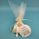 Satin Pouch and Tulle Wedding Bomboniera
