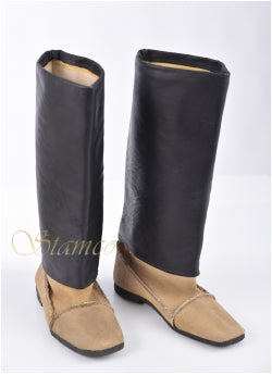 TRADITIONAL LEATHER GREEK DANCE STIVANIA BOOTS