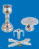 Silver Plated Chalice Set with Holy Communion Cup 275 ml