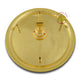 Gold Plated Holy Cross Disc for Stavroproskiniseos