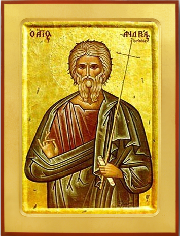 Andrew the Apostle the First Called - Greek Orthodox Icon