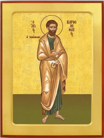 Bartholomew the Apostle - Greek Orthodox Icon