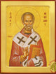 Saint Nicholas Archbishop of Myra Greek Orthodox Icon