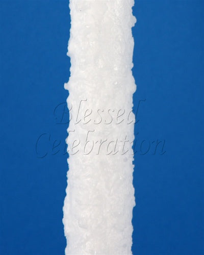 22" Frosted Candle