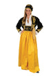 Amalia Embroidery Gold Woman Costume