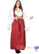 Samos Woman Costume Red