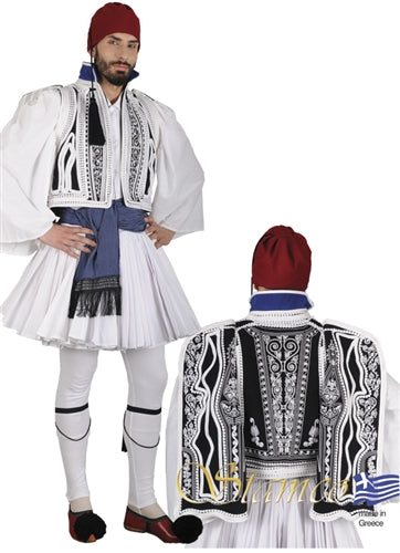 Evzonas Embroidered Man Costume