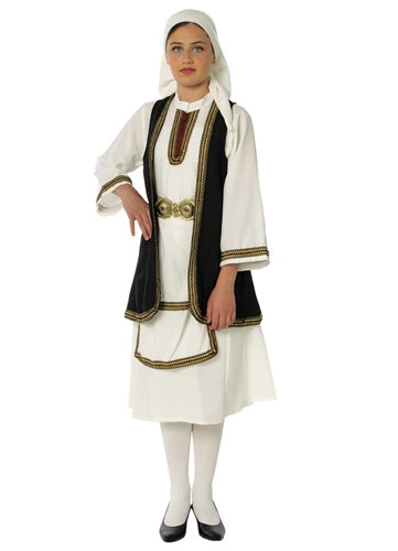 Souliotissa Girl Costume (Size 6-14)