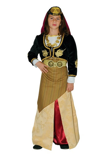 Greek Costume Pontus Girl Embroidered — Blessed Celebration Greek Costume Pontus Girl Embroidered — Blessed Celebration