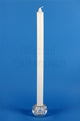 Plain White Candle 22" - Thick Stem