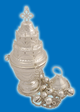 Combelidiko Orthodox Church Censer - Silver Plated