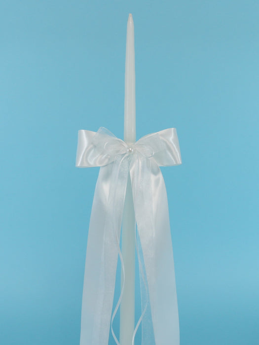 Sophia Organza Tapered Candle