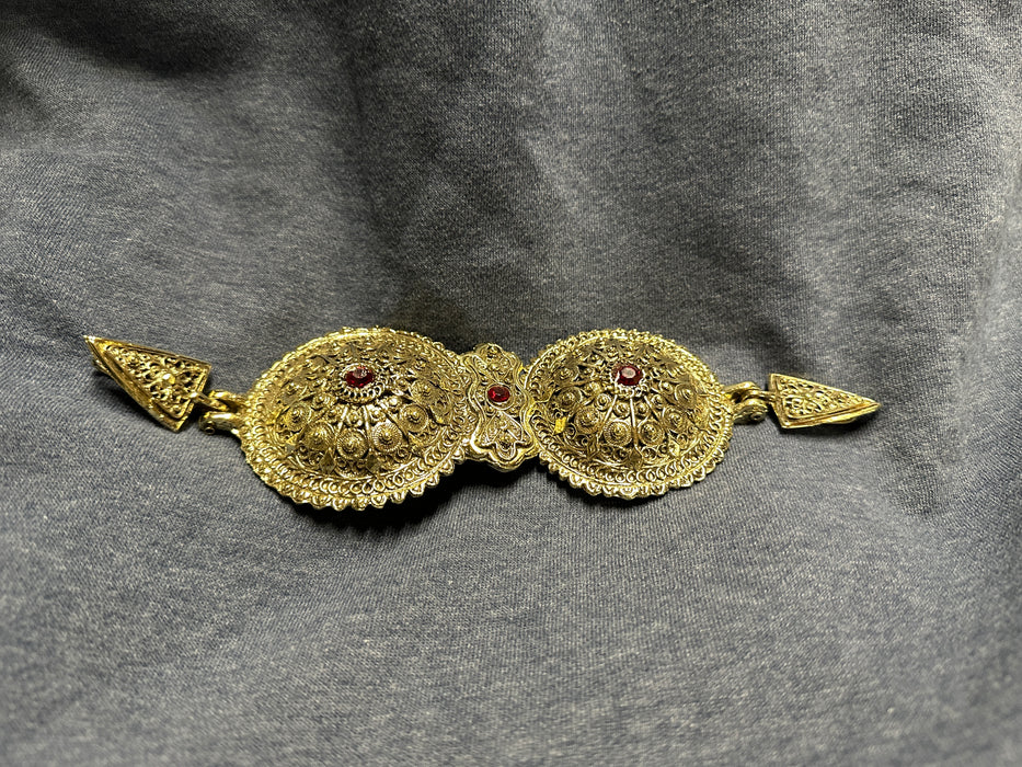 Traditional Dance Buckle - Gold
