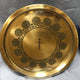 Flower Mandala Brass Wedding Tray