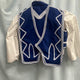 Tsolias Boy Blue & White Vest Costume (Sizes 4 or 6)