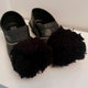 Tsarouchi Black Shoe - Sizes 35, 36, 37, 38, 39 (Sizes 3.5 - 7)
