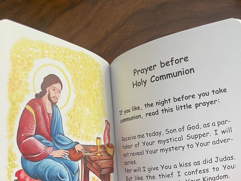 Children's Greek Orthodox Book - Prayers For Young Children