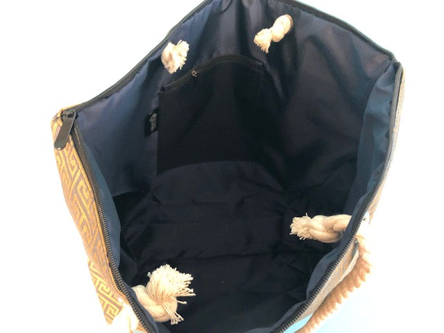 Greek Keys Tote Bag