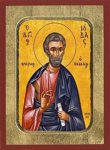 Jude Thaddeus the Holy Apostle Greek Orthodox Icon