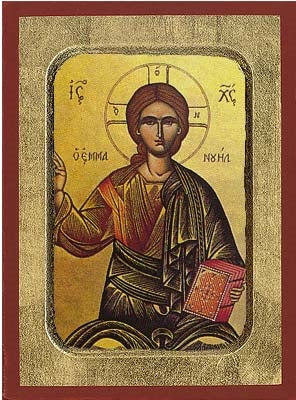 Emmanuel Greek Orthodox Icon