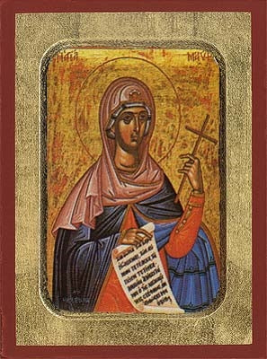 Saint Maura Greek Orthodox Icon