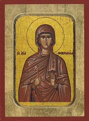 Saint Phevronia Greek Orthodox Icon