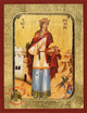 Saint Barbara Greek Orthodox Icon