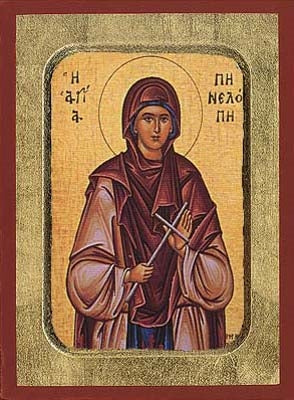 Saint Penelope Greek Orthodox Icon