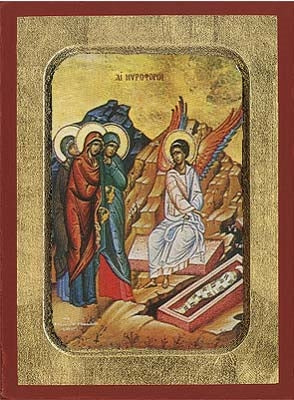 The Myrrh Bearing Women Greek Orthodox Icon