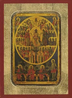 Sunday of All Saints Greek Orthodox Icon