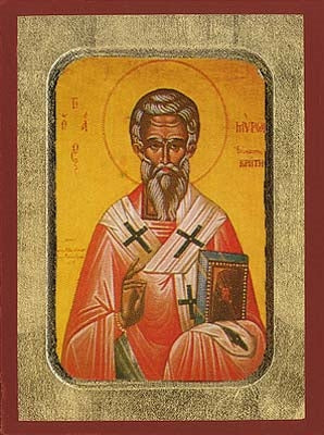 Saint Myron of Crete Greek Orthodox Icon