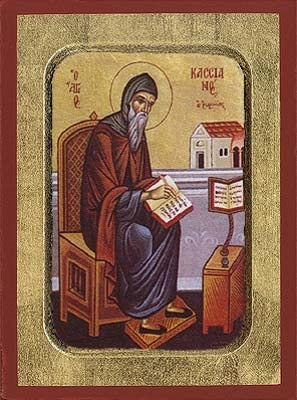 Saint Kassianos of Rome Greek Orthodox Icon