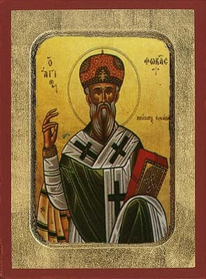 Saint Phokas Greek Orthodox Icon