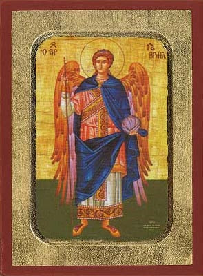 Saint Gabriel Archangel Greek Orthodox Icon