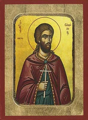 Saint Euprepios Greek Orthodox Icon