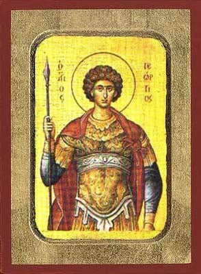 Saint George Greek Orthodox Icon