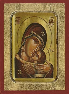 Holy Virgin Mary The Glykofilousa Pskov Greek Orthodox Icon