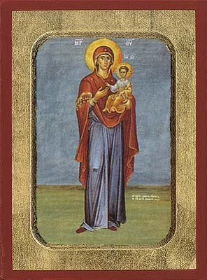 Holy Virgin Mary The Hodegetria Greek Orthodox Icon