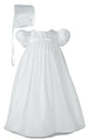 25" Nylon Tricot Gown with Embroidered Bodice