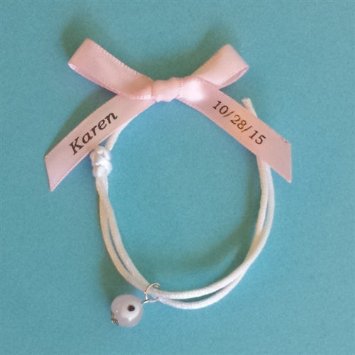 Pin Bracelet with Ribbon