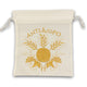 Antidoron Cotton Pouch Bag for Holy Bread ICXC With Cord