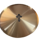 13" Brass Wedding Tray with Large Greek Orthodox Cross